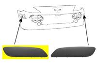 peugeot BUMPERLIJST RECHTS BUMPER Primer 4041584