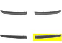 fiat BUMPERLIJST LINKS BUMPER 3-deurs 1620581