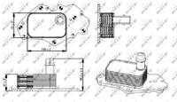 Ölkühler, Motoröl NRF 31347