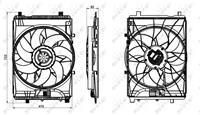 mercedes-benz Koelventilatorwiel