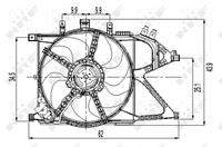 opel Koelventilatorwiel