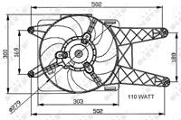 fiat Koelventilatorwiel