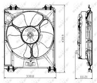 fiat Koelventilatorwiel