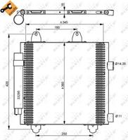 citroen Condensor, airconditioning