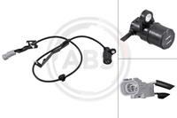 Sensor, Raddrehzahl Hinterachse links ABS 31744