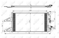 lancia Condensor, airconditioning