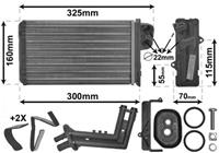 vanwezel Kachelradiateur, interieurverwarming VAN WEZEL 43006227