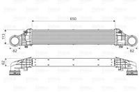 mercedes Intercooler, inlaatluchtkoeler 818587