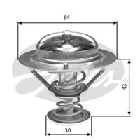 Thermostat, Kühlmittel Gates TH27078G1