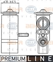 mahleoriginal Expansionsventil, Klimaanlage Mahle Original AVE 89 000P