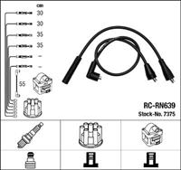 NGK Zündkabelsatz 7375 Zündleitungssatz RENAULT,4 112_,4 Kasten R21_, R23_,6 118_