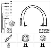 audi Bougiekabelset RCVW1102