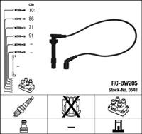 NGK Zündkabelsatz 0548 Zündleitungssatz BMW,3 Compact E36,3 E36,3 Coupe E36,Z3 E36