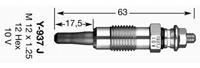 ford Gloeibougie D-pow Y-937J (7503) Y937J