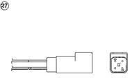 Lambdasonde NGK, u.a. für Vauxhall, Opel