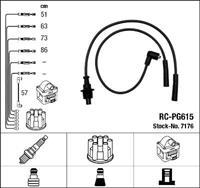 peugeot Bougiekabelset RCPG615