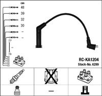 NGK Zündkabelsatz 6299 Zündleitungssatz HYUNDAI,KIA,GETZ TB,i10 PA,ATOS MX,PICANTO BA