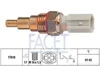 FACET Temperaturschalter, Kühlerlüfter 7.5189  MAZDA,MX-5 I NA,323 C IV BG,FAMILIA IV BF,323 III Hatchback BF,121 II DB,626 III GD,FAMILIA IV BG