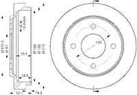 nissan Remtrommel 24021800431