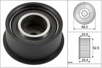 Geleiderol, distributieriem INA, Diameter (mm)52,5mm, u.a. für Chevrolet, Opel, Vauxhall