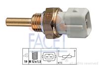 FACET Kühlmitteltemperatursensor 7.3127 Kühlmittelsensor,Kühlmitteltemperatur-Sensor BMW,FORD,RENAULT,3 E30,5 E28,MAVERICK UDS, UNS,25 B29_