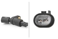 HELLA ABS Sensor 6PU 009 106-181 Drehzahlsensor,Raddrehzahl Sensor VW,AUDI,SKODA,GOLF IV 1J1,LUPO 6X1, 6E1,GOLF IV Variant 1J5,BORA 1J2