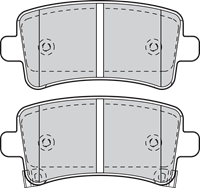 Valeo Remblokken SAAB,OPEL,CHEVROLET 302120 13237768,22846362,22846363 Remblokkenset,Remblokkenset, schijfrem 39021482,39021483,1605103,1605104,542027