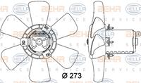 mahleoriginal Lüfter, Motorkühlung Mahle Original CFF 7 000S