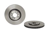 Remschijf COATED DISC LINE BREMBO, Remschijftype: Binnen geventileerd, u.a. für Chrysler, Jeep