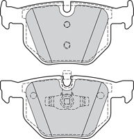 VALEO Bremsbelagsatz BMW 302075 34216769105,34216775678,34216791938