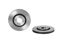 Remschijf COATED DISC LINE BREMBO, Remschijftype: Binnen geventileerd, u.a. für Citroën, DS, Toyota, Opel, Peugeot