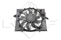 NRF Lüfter 47213 Elektrolüfter,Hochleistungslüfter BMW,5 E60,5 Touring E61,7 E65, E66, E67,6 E63,6 Cabriolet E64