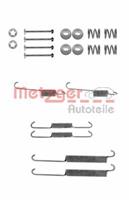 Zubehörsatz, Bremsbacken Hinterachse Metzger 105-0754