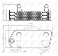 Ölkühler, Motoröl NRF 31188