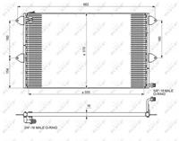 seat Condensor, airconditioning