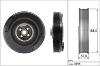 INA Kurbelwellenriemenscheibe 544 0002 10 Kurbelwellenscheibe,Riemenscheibe, Kurbelwelle VW,AUDI,FORD,TRANSPORTER IV Bus 70XB, 70XC, 7DB, 7DW