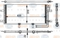 Volkswagen Condensor, airconditioning AC332000S