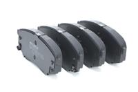 RIDEX Bremsbelagsatz mit akustischer Verschleißwarnung 402B0905 Bremsbeläge,Bremsklötze HYUNDAI,KIA,ix35 (LM, EL, ELH),TUCSON (JM),ix20 (JC)