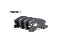 RIDEX Bremsbelagsatz Vorderachse 402B0595 Bremsbeläge,Bremsklötze TOYOTA,MITSUBISHI,DAIHATSU,Agya / Wigo (B1_),Mirage / Space Star Schrägheck (A0_A)