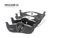 RIDEX Bremsbeläge 402B0350 Bremsklötze,Scheibenbremsbelag JEEP,GRAND CHEROKEE III WH, WK,COMMANDER XK