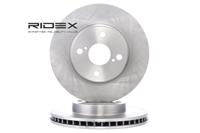 RIDEX Bremsscheiben 82B0058 Scheibenbremsen,Bremsscheibe TOYOTA,COROLLA ZZE12_, NDE12_, ZDE12_,COROLLA Kombi _E12J_, _E12T_,COROLLA Liftback _E11_
