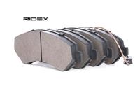 RIDEX Bremsbelagsatz FIAT,PEUGEOT,CITROËN 402B0321 1611839280,1612433680,1612433780 1623842580,1623842680,425374,425375,425376,425463,425464,71770040