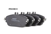 RIDEX Bremsbelagsatz MERCEDES-BENZ,INFINITI 402B0570 410605DA0A,410605DA0B,41060HG00B 0004203002,0064200620,0064204620,0064204720,0064208520