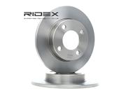 RIDEX Bremsscheibe Hinterachse 82B0742 Bremsscheiben,Scheibenbremsen AUDI,80 Limousine (8C2, B4),80 (89, 89Q, 8A, B3),80 Avant (8C5, B4)