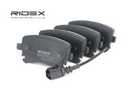 RIDEX Bremsbeläge 402B0155 Bremsklötze,Scheibenbremsbelag VW,TRANSPORTER V Bus 7HB, 7HJ, 7EB, 7EJ, 7EF,MULTIVAN V 7HM, 7HN, 7HF, 7EF, 7EM, 7EN