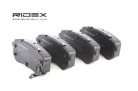 RIDEX Bremsbeläge 402B0113 Bremsklötze,Scheibenbremsbelag HYUNDAI,KIA,i10 PA,PICANTO BA