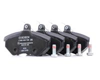 BOSCH Bremsbeläge 0 986 494 726 Bremsklötze,Scheibenbremsbelag VW,SEAT,GOLF III 1H1,GOLF II 19E, 1G1,PASSAT Variant 3A5, 35I,GOLF III Cabriolet 1E7