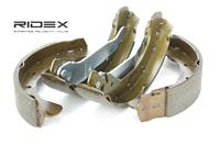 RIDEX Bremsbacken Hinterachse 70B0007 Trommelbremsbacken,Bremsbackensatz VW,OPEL,DAEWOO,Passat Variant (33B),ZAFIRA B (A05),Astra H Caravan (A04)