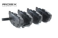 RIDEX Bremsbelagsatz HYUNDAI,NISSAN,KIA 402B0148 583022CA00,4406086E90,5830228A00 5830228A01,5830229A00,5830229A10,583022DA00,583022DA10,583022FA10