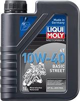 Liqui Moly Motorbike 4T 10W-40 Basic Street 1 Liter Motorrad-Motoröl 4-takt